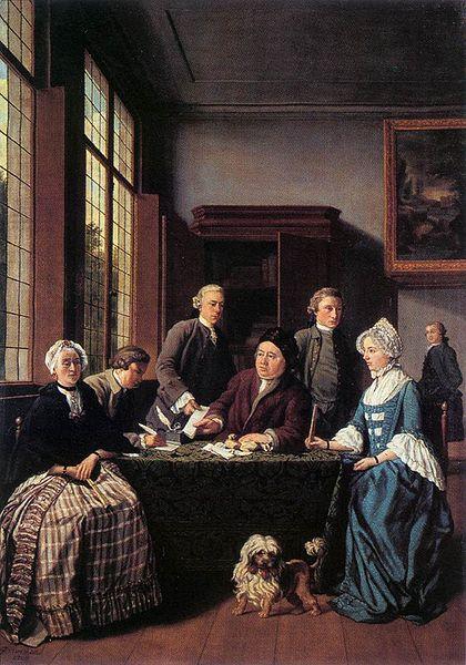 Jan Josef Horemans the Elder Marriage Contract oil painting picture